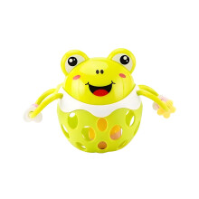Rattle Balls Sensory Montessori Toy, Soft Silicone Teething Toys with Cute Animals, BPA-Free, Food-Grade, Easy-Grasp Rattle for 0-12M