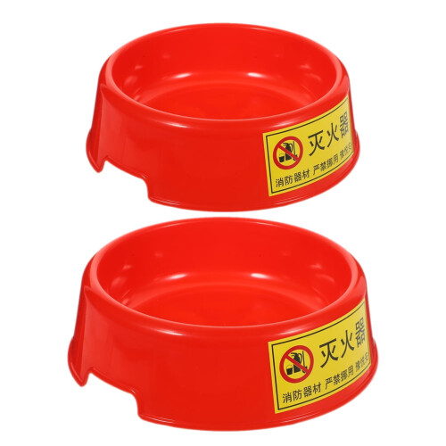 Fire Extinguisher Base Holder Glow-in-Dark 2 Pack