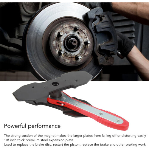 Breakforce Ratchet Tool, 360Adjustable Brake Caliper Compression & Press Tool for Single, Twin & Quad Piston Calipers 1