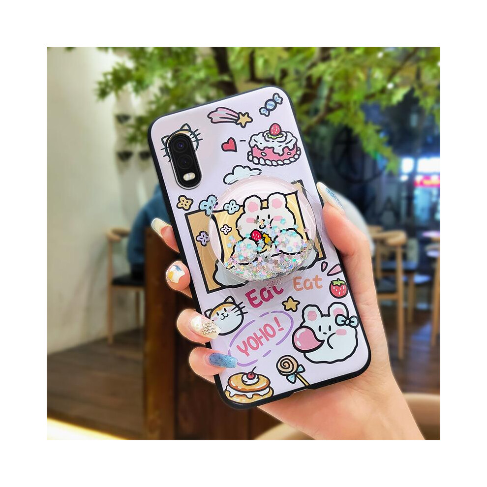 Phone Case For Samsung Galaxy Xcover Pro: Dirt-Resistant, Waterproof, Rotatable Kickstand, Glitter Tpu, Soft Skin Feel 9482726283386