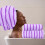 Coral Stripe Bath Towel Set Absorbent Quick-Dry Ultra-Soft 4