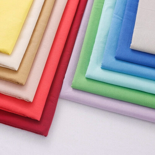 Light Purple Cotton Fabric 100x150cm Breathable Sewing 1