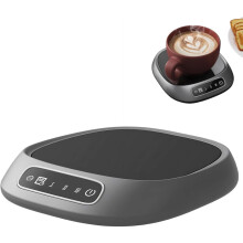Rechargeable Electric Coffee-Cup, Mug Warmer, Usb Rechargeable Coaster, Electric Ceramic Drinks Cup, Travel Ready, For Desk, Kitchen, Travel