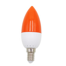E14 LED color candle tip bulb, color candle light,red