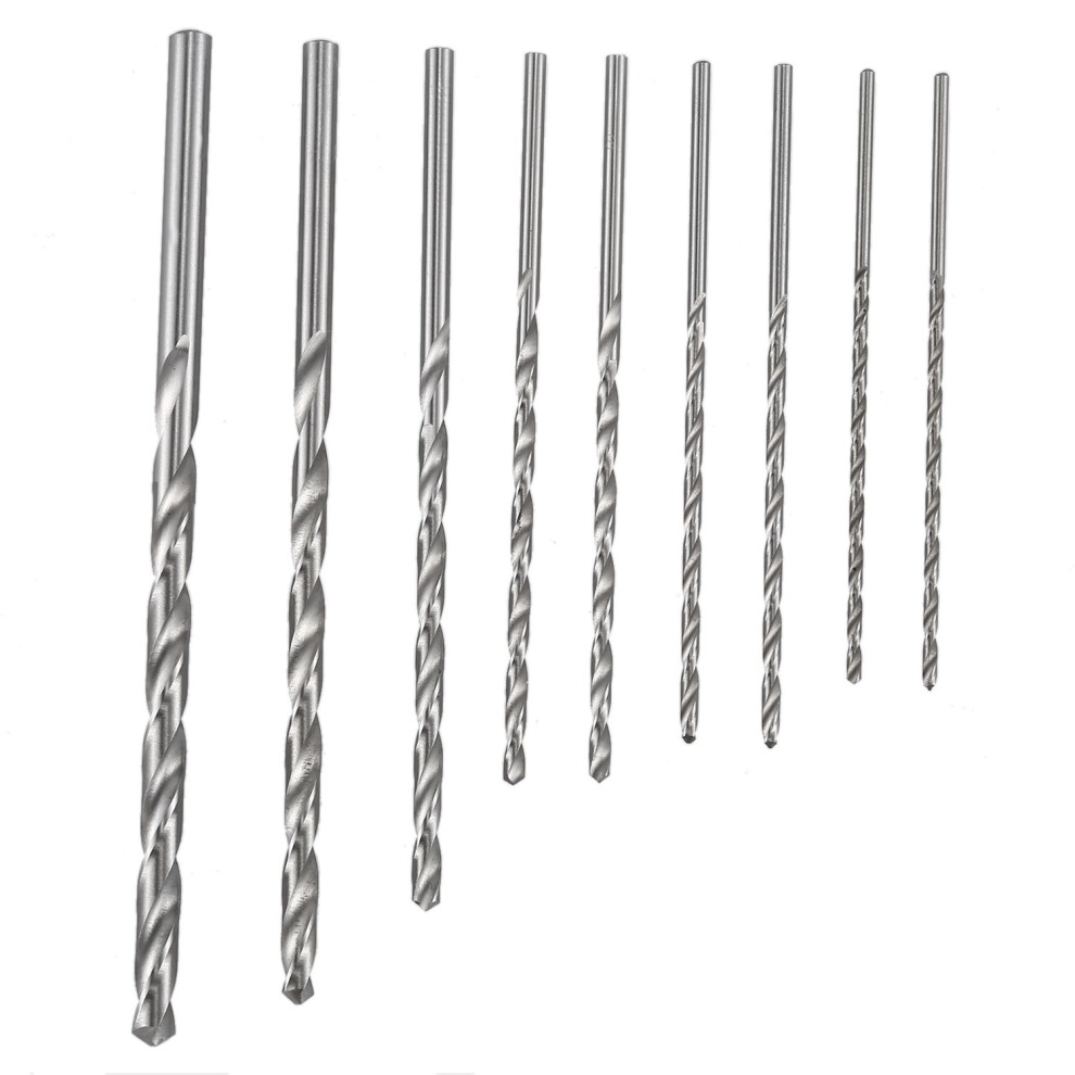 Extra Long Hss Drill Bits 2Mm 2.5Mm 3Mm 4Mm 5Mm 6Mm Set 6032533596518