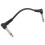 6 X Cabos de Guitarra EléTrica 6 Polegadas 1/4 Efeito ÂNgulo Reto Pedal Patch Cord Preto 4