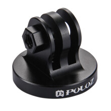 PULUZ For Go Pro Accessories Camcorder Tripod Mount Adapter for  HERO5 4 Session 4 3+3 2 1,  Yi, SJ4000, SJ5000,(Black)