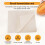 Fermented Cloth Proofing Dough Bakers Pans Proving Bread Baking Mat Pastry Kitchen Tools 36x45CM 7
