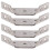 4pcs Multifunctional Stainless Steel Angle Code Right Angle Fixed Bracket Furniture Wood Board Angle Hardware Accessories 1