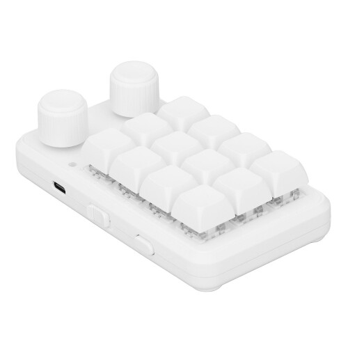 Programmable Buttons Macro Pad With Rechargeable Battery And RGB LED Lighting, Customizable Mini Mechanical Keyboard For Complex Tasks Simplified In 2
