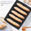 Silicone 5 Indents Reusable Silform/Bread Mould Baking Form Food Grade 2