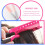 Hekezhi flat iron comb attachment for salon use 3