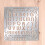 Metal Stencil Set A-Z Numbers Frames 6.14x6.14 inch 3