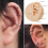τεμάχια δακτύλιοι μύτης από τιτάνιο (20G/18G/16G), κρίκοι 5–12 mm για ρουθούνι, διάφραγμα, 3