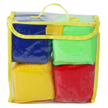 DIY Bildung WüRfel Spielen, EinstecktüCher, Photo Pocket Foam Stacking Blocks - Set Von 4