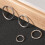 τεμάχια δακτύλιοι μύτης από τιτάνιο (20G/18G/16G), κρίκοι 5–12 mm για ρουθούνι, διάφραγμα, 6
