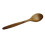 Vintage Wooden Soup Spoon with Curved Handle 8