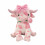 Pink Highland Cow Plush Toy 35 cm 1