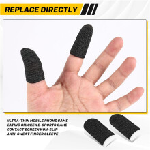 Ultra-Thin Mobile Phone Game Eating Chicken PUBG E-Sports Game Contact Screen Non-Slip Anti-Sweat Finger Sleeve