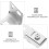 Kit di ferramenta per porte SOPOTUTU in plastica, 1 set 5