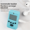 Electronic Metronome Portable Loud Mini Tempo Timer for 2