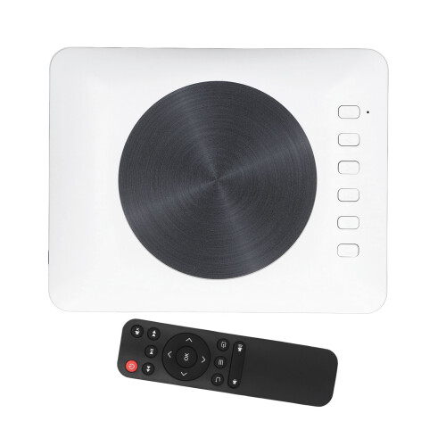 Bluetooth Audio Output Projector Silent Cooling System Wireless Content Casting Built In Streaming Apps Portable Video Projector With Multimedia 1