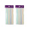 200PCS Summer Savings Under 5 Straws Disposable Plastic Drinking Straws Long Multi-Colored Striped Bedable 2