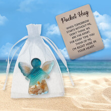 Pocket Hug Mini Acrylic Animal Gift Set with Card and