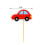 Cake Toppers Chocolate Transport Vehicles 20 Pcs 2