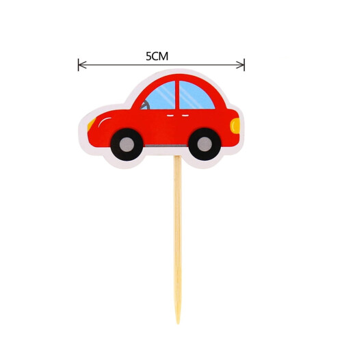 Cake Toppers Chocolate Transport Vehicles 20 Pcs 1