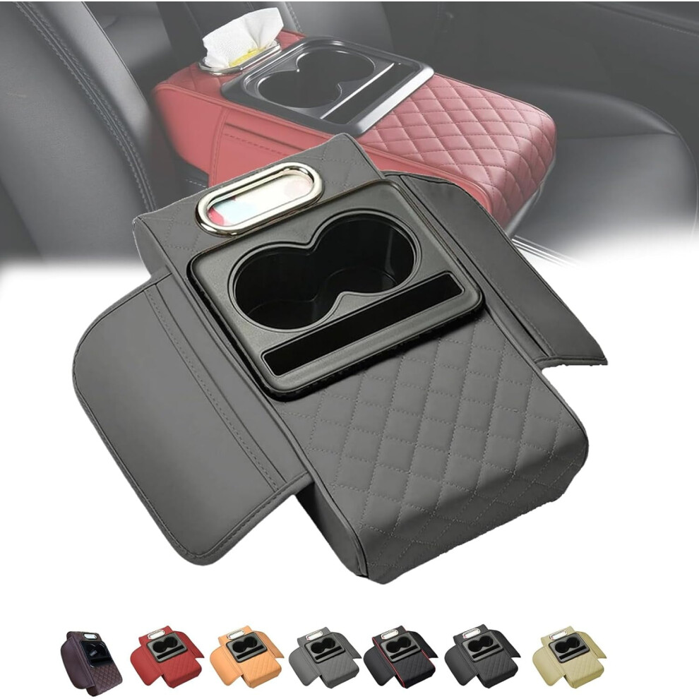 Universal Car Armrest Box Storage With Phone Slot, Compatible With Most Vehicles 9009879207016