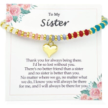 Bohemian Beaded Bracelet Gifts for Teens, Girls, Daughter, Granddaughter, Sister, Friend – Birthday, Christmas, Graduation – Compatible with All