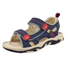 Kinder-Sandalen für Jungen, Sommer-Sandalen für Jungen, lässige Unisex-Sandalen für Kleinkinder, blau, 8-9 Jahre