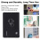 W82 USB RFID Animal Tag Reader 125/134.2KHz, Black 6