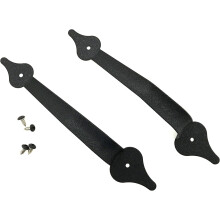 ative Garage Door Carriage Accents 2 House Handles Kit with Mounted Set Spear