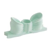 Candles & Holders: New Arrival: 1*Candlestick Made of Resin, Bow Candle Holder Green, Wooden Candle Holders for Candlesticks Weight: 129g