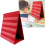 Desktop Pocket Chart for Classroom Schedule Display – Self-Standing, Folding, Double-Sided, Compatible with Kindergarten & Teaching 2