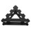 Black Dumbbell Storage Rack Heavy Duty PP 3-Tier 1