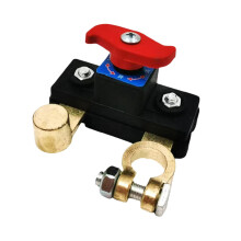 12V/24V Battery Disconnect Switch – Waterproof Master Cut-Off Isolator for RV, Truck, Tractor, Compatible with Automotive Electrical Systems