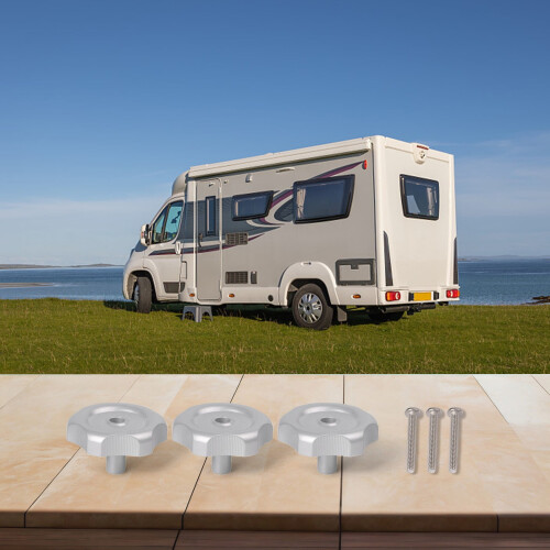 RANME 3 Pack Rv Window And Vent Knobs With 1 Inch Shaft For Easy Replacement 1