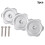 RANME 3 Pack Rv Window And Vent Knobs With 1 Inch Shaft For Easy Replacement 5