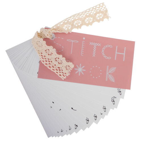 Mini Sewing Book Card Set with Techniques and Travel Kit
