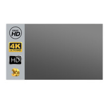 High Brightness Reflective Projector Screen 60 100 130 Inch 16:9 Fabric Cloth Projection Screen for Home Beamer,High Absorbance