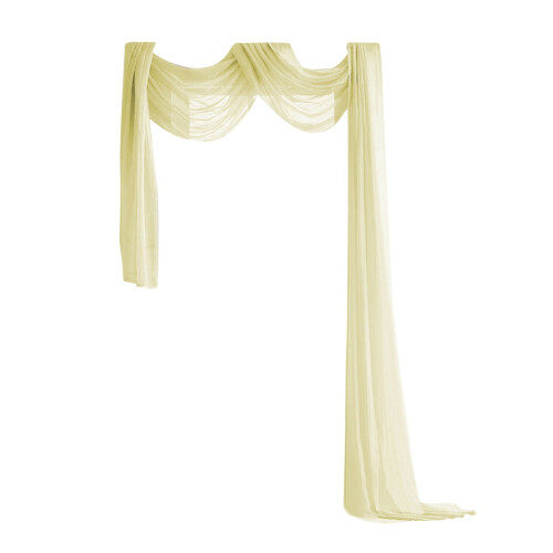 New Window Scarf Multifunction Voile Window Or Event Decoration, 1*Window Screen