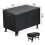 Foosball Table Cover Polyester Waterproof Black 3