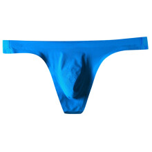 Panties Thongs Mens Underwear Men Fashion Underpants Solid Briefs Underwear Pants Panties Men'S Underwear Underwear For Men Pack (Men) Sky Blue M
