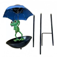 Solar Bird Feeder Garden Light for Path Patio Lawn