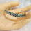 2pcs S925 Sterling Silver Open Bangle Personality Twisted Cuff Bracelet Men-default 6