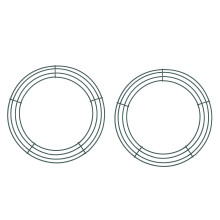 Wire Wreath Frame Metal Round 12 Inch 2 or 3 Pieces