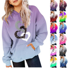 Girls' Tie-Dye Hoodies 2-14Y, Oversized Pullover with Pocket, Casual Loose Fit – Compatible with Fall/Winter